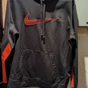 Red Nike Therma-fit hoodie